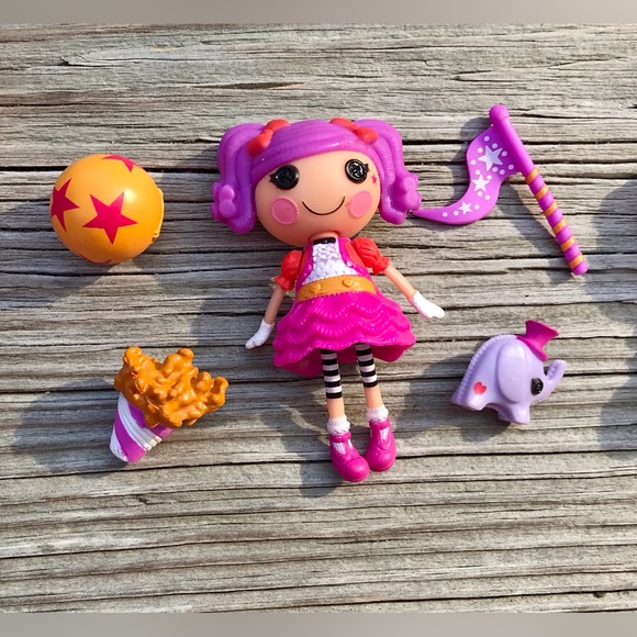 LALALOOPSY Ferris Wheel Peanut Big Top Tippy Harmony Mini Dolls Pets Accessories - Picture 9 of 14